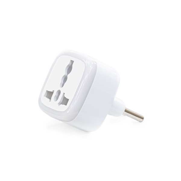 تبدیل دو به سه یا مبدل دو شاخه برق مخصوص شارژر موبایل